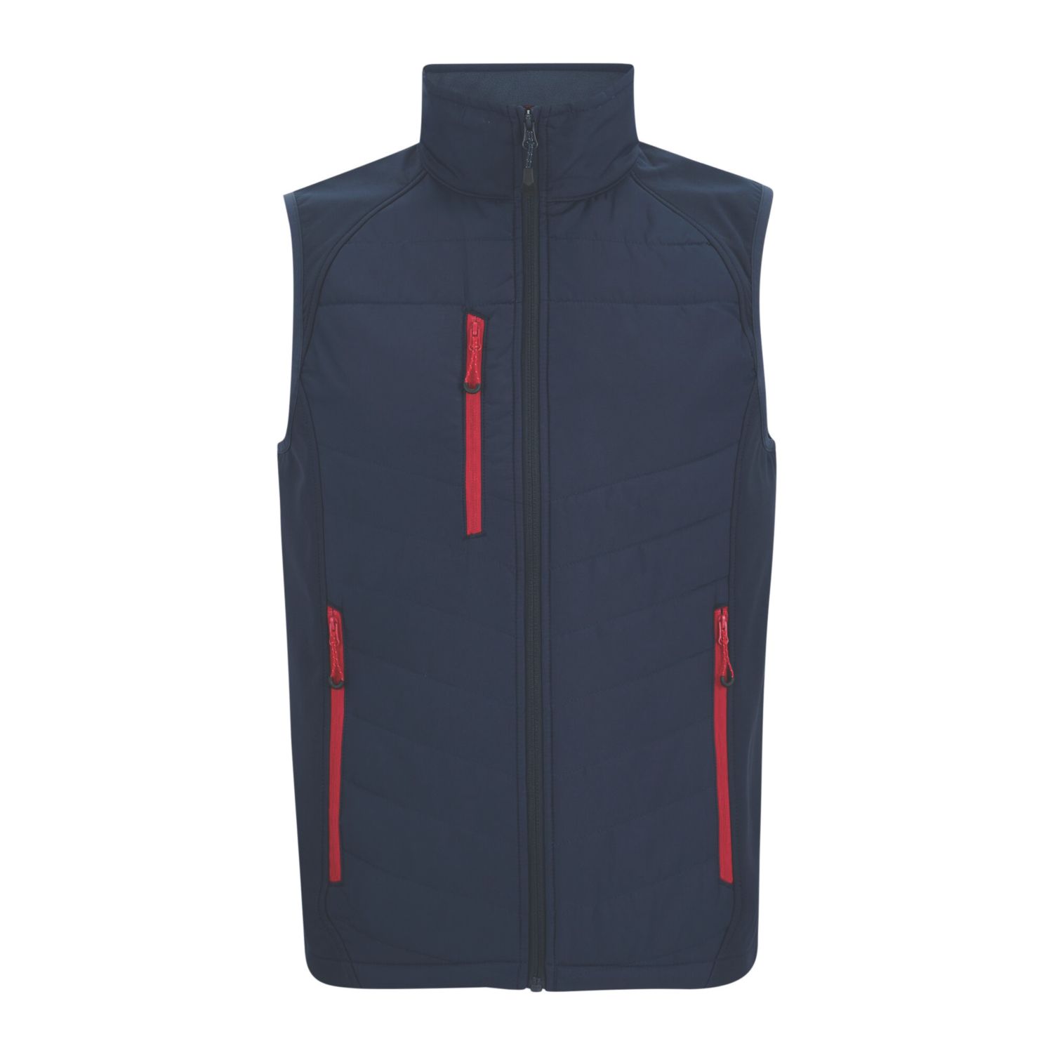 Regatta Pro Universal Bodywarmer Navy / Clas Red 4X Large 59.8" Chest (610AT)