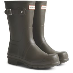 Hunter  Size 9  Chocolate Non Safety Wellies