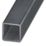 Essentials Black Tube 2.5m x 20mm x 20mm 3 Pack