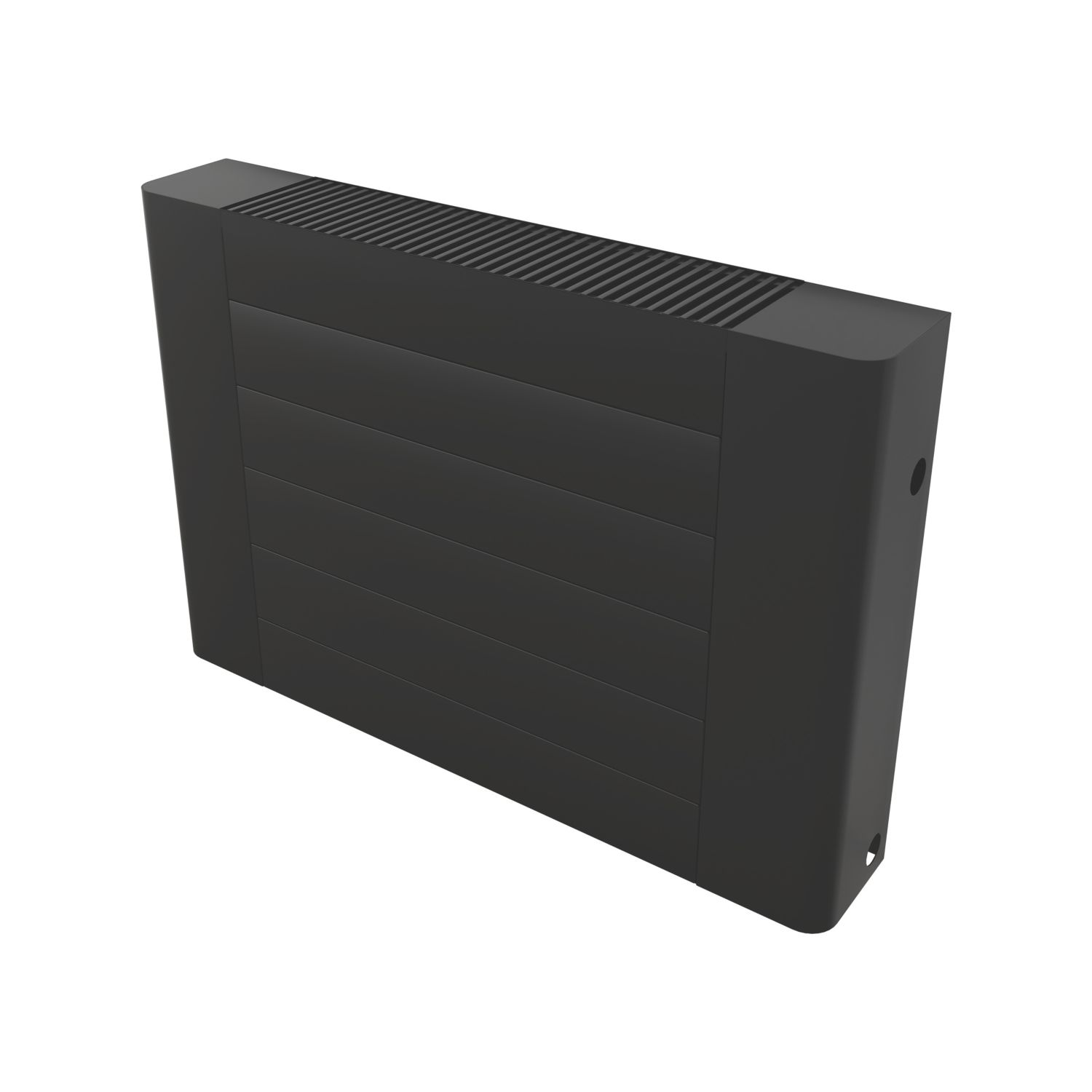 Ximax 600mm x 880mm 3184BTU Black Type 22 LST Convector Radiator (610GL)