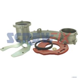 Worcester Bosch 87161067960 AIR/GAS MANIFOLD ASSEMBLY (BANANA)
