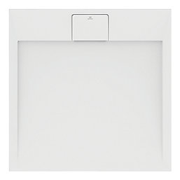 Ideal Standard i.life Ultraflat S E2962FR Square Shower Tray Pure White 800mm x 800mm x 30mm
