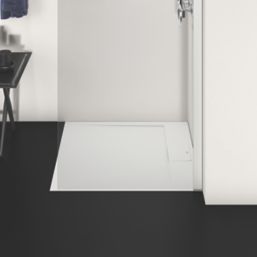 Ideal Standard i.life Ultraflat S E2962FR Square Shower Tray Pure White 800mm x 800mm x 30mm