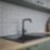 Wilsonart Florence Black & White Splashback 3050mm x 750mm x 4mm