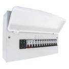 MK Sentry  16-Module 11-Way Populated High Integrity Main Switch Consumer Unit with SPD