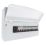 MK Sentry  16-Module 11-Way Populated High Integrity Main Switch Consumer Unit with SPD