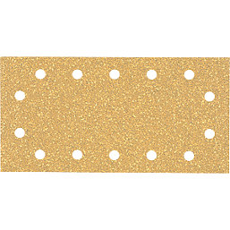 Bosch Expert C470 40 Grit 14-Hole Punched Multi-Material Sanding Sheets 230mm x 115mm 50 Pack