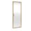 ETAL  Framed Rectangular Pivot Shower Door Brushed Brass 755mm x 1900mm