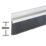 Stormguard Industrial Door Seals  Aluminium 1.25m 2 Pack
