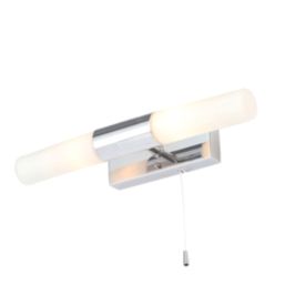 Spa Aries 360mm Bathroom Wall Light Chrome