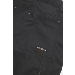 CAT Machine Work Trousers Black 32" W 32" L