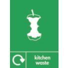 Essentials  Kitchen Waste Recycling Sign 297mm x 210mm