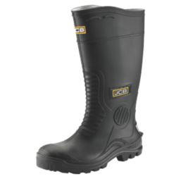 JCB Hydromaster   Safety Wellies Black Size 8