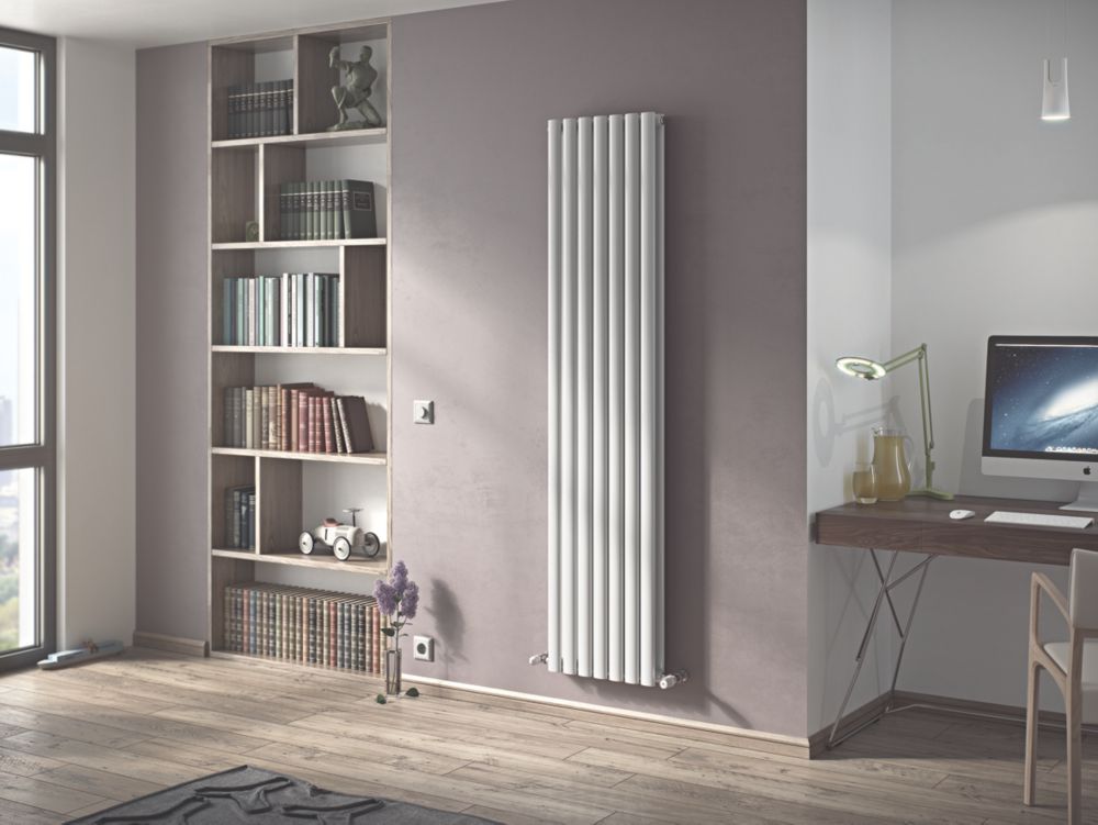 Ximax Fortuna Duplex Designer Radiator 1800 x 410mm White 4147BTU ...