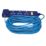 Masterplug 13A 4-Gang Unswitched  Extension Lead Blue 10m