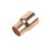 Flomasta  Copper End Feed Fitting Reducers F 15mm x M 22mm 2 Pack