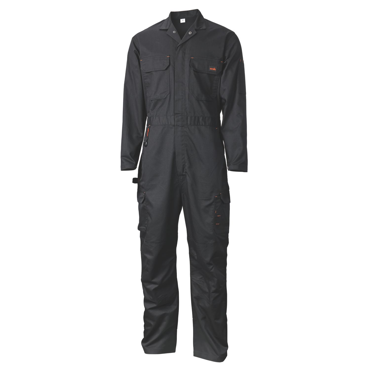 Scruffs Worthing Coverall Black 2X Large 58" Chest 30" L (611AG)
