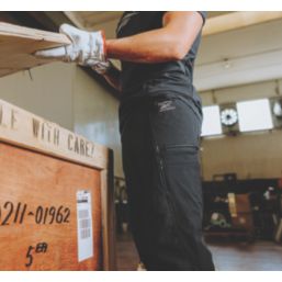 Reebok  Work Trousers Black 38-40" W 31" L