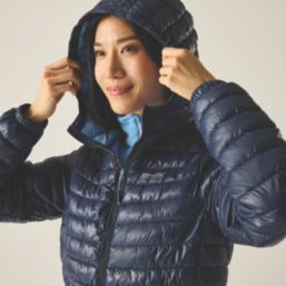 Regatta Hurden Baffled Womens Jacket Navy Size 20