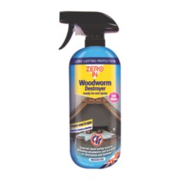 Zero In ZER993 Insect Woodworm Destroyer 1Ltr