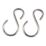 Essentials S-Hooks Steel 90 x 6mm 2 Pack
