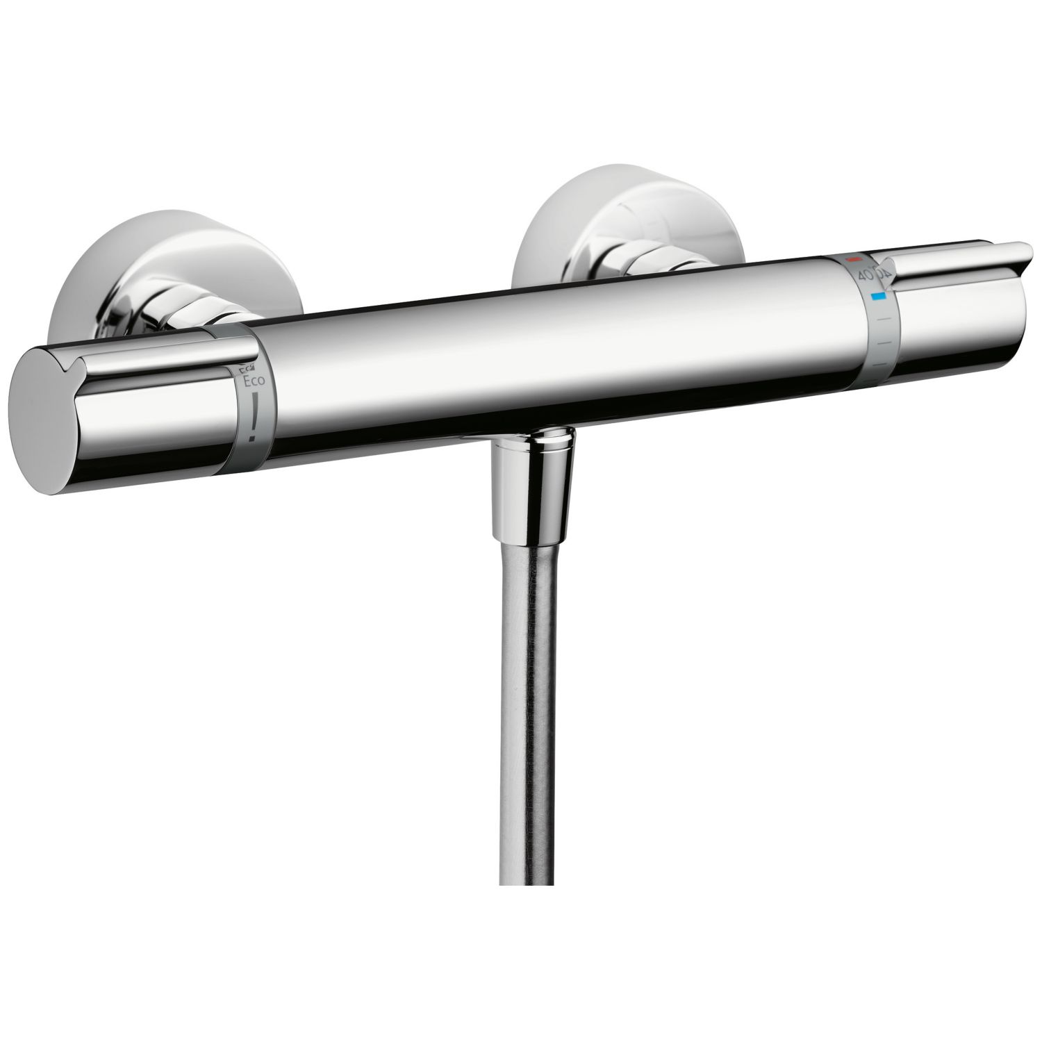 Hansgrohe Versostat Exposed Single Outlet Thermostatic Chrome Mixer Shower Valve (611FY)