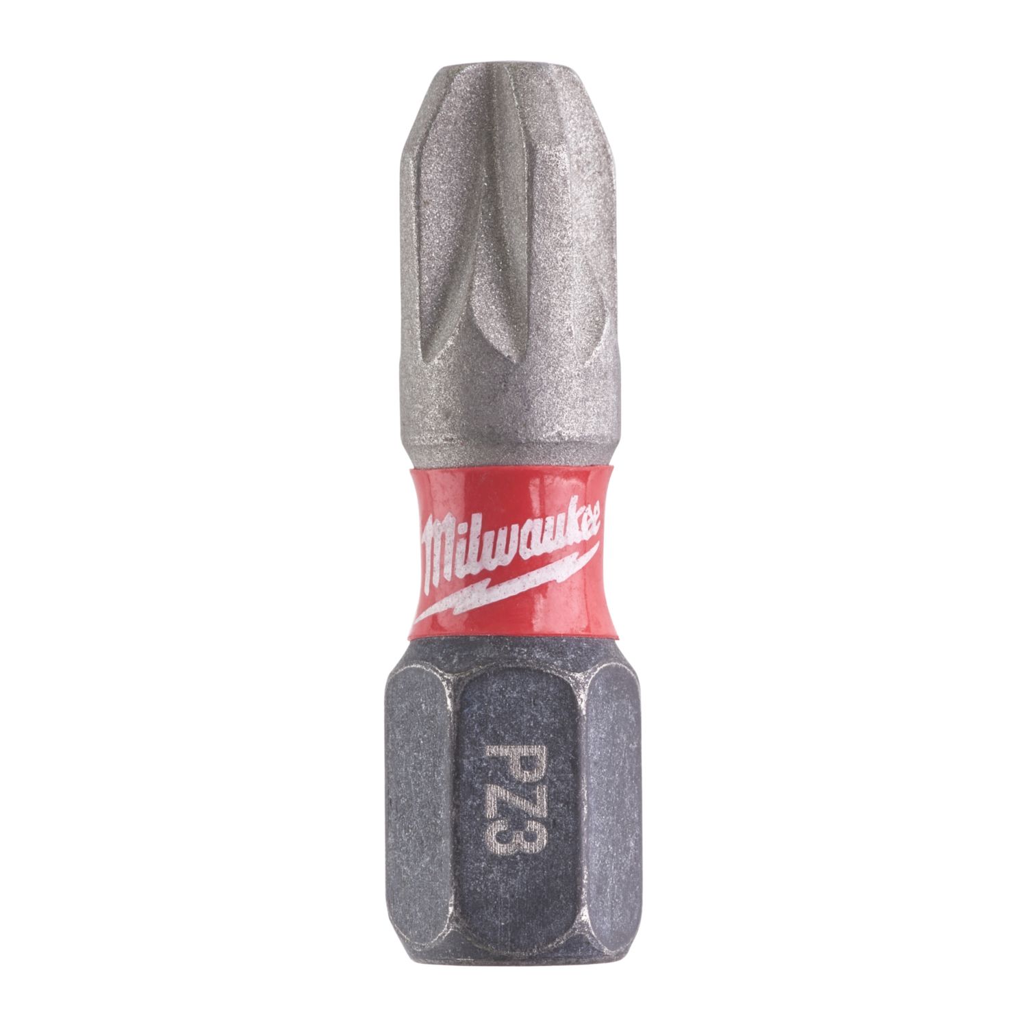 Milwaukee Shockwave 1/4" 25mm Hex Shank PZ3 Impact Duty Screwdriver Bits 25 Pack (611GE)