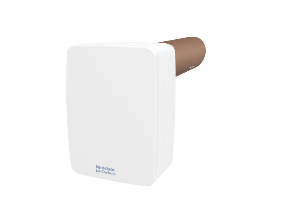 Vent-Axia 443311 100mm Centrifugal Bathroom Heat Recovery Unit with Humidistat & Timer White 220-240V - 11