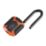 Squire CP50 2.5 ATLO Weatherproof Long Shackle Combination  Padlock Orange 50mm