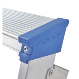 Werner Aluminium 2.53m 12 Step Swingback A Frame Step Ladder