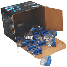 Ideal  41A 3-Way Push-Wire Connectors 30 Pack