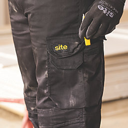 Site Sember Trousers Black 40" W 32" L