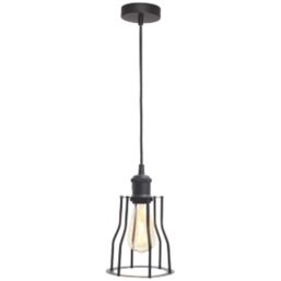 4lite  Decorative Pendant Cage Black