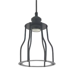 4lite  Decorative Pendant Cage Black