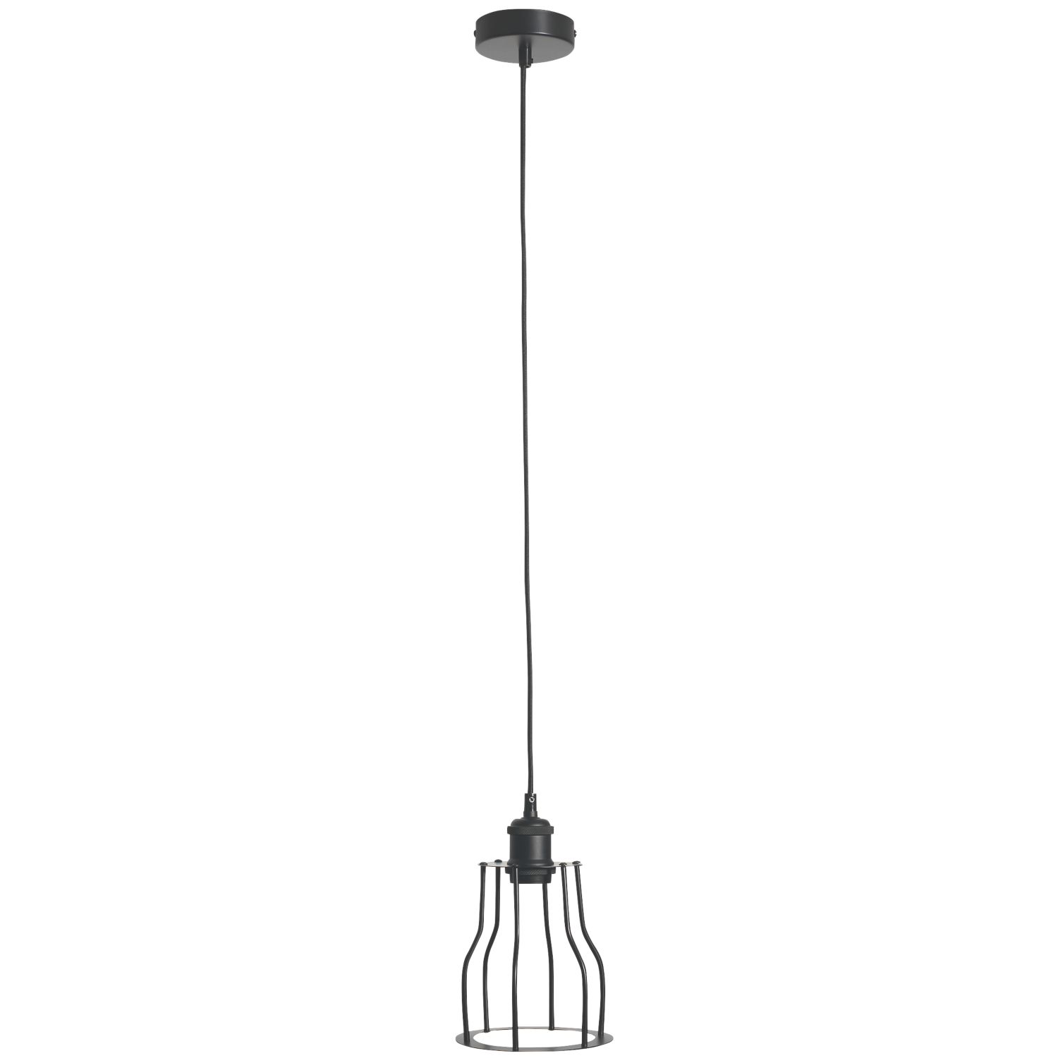 4lite Decorative Pendant Cage Black (611TV)