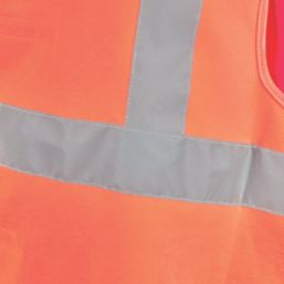 Site Rushton Hi-Vis Waistcoat Orange Small / Medium 48" Chest