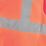 Site Rushton Hi-Vis Waistcoat Orange Small / Medium 48" Chest