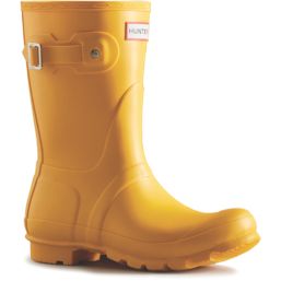 Hunter Original Short Size 4 Womens Yellow Non Safety Wellies