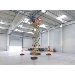 EasyExtend  Barrier Post & Head Kit (Red & White) 10m