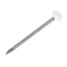 uPVC Nails White Head A4 Stainless Steel Shank 2mm x 40mm 250 Pack