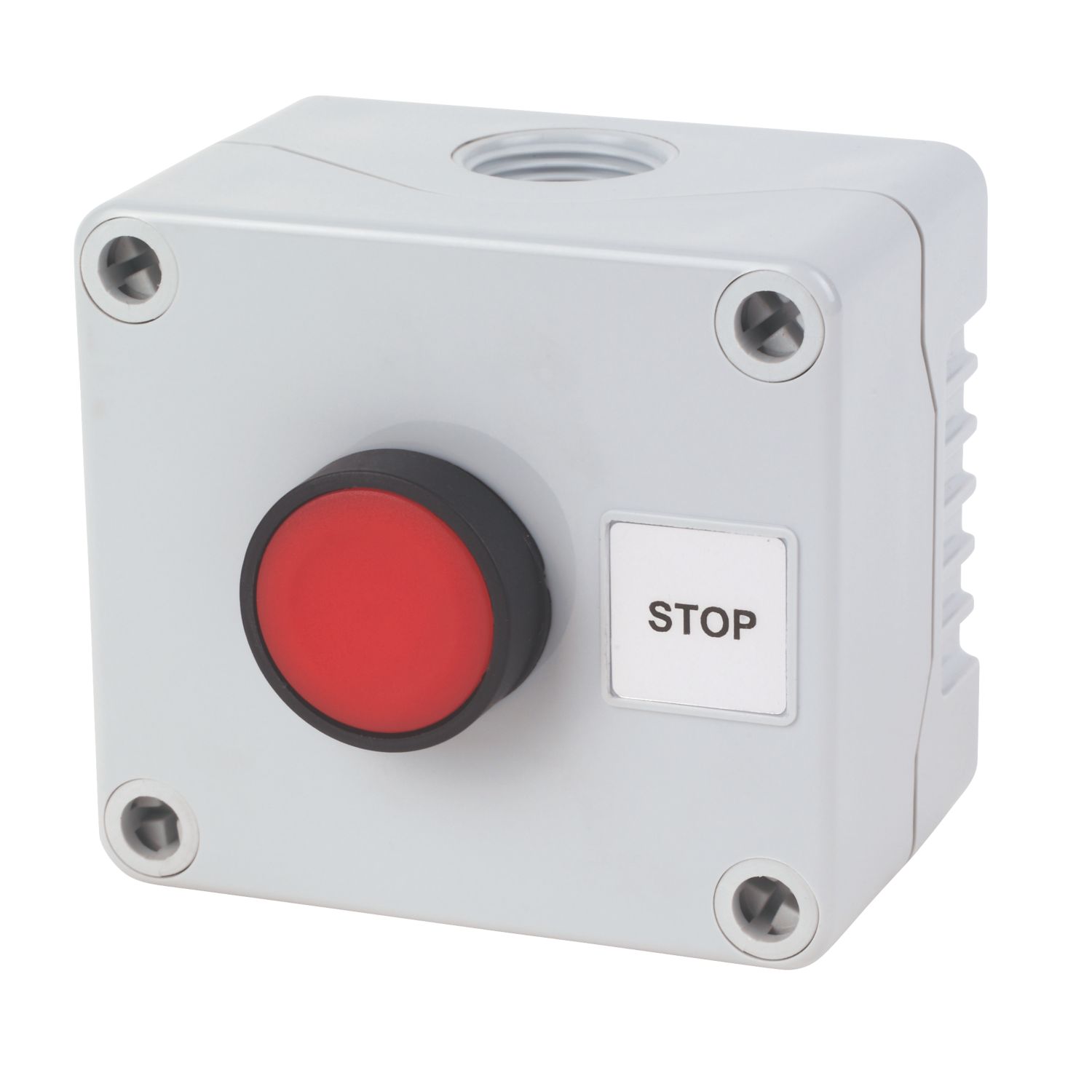Hylec 1DE.01.04AG-SF Double Pole Flush Push-Button Isolator Switch NO/NC (61251)