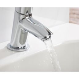 Bristan Orta Chrome 125mm Deck Mounted Lever 2 Tap Holes Bath Pillar Tap