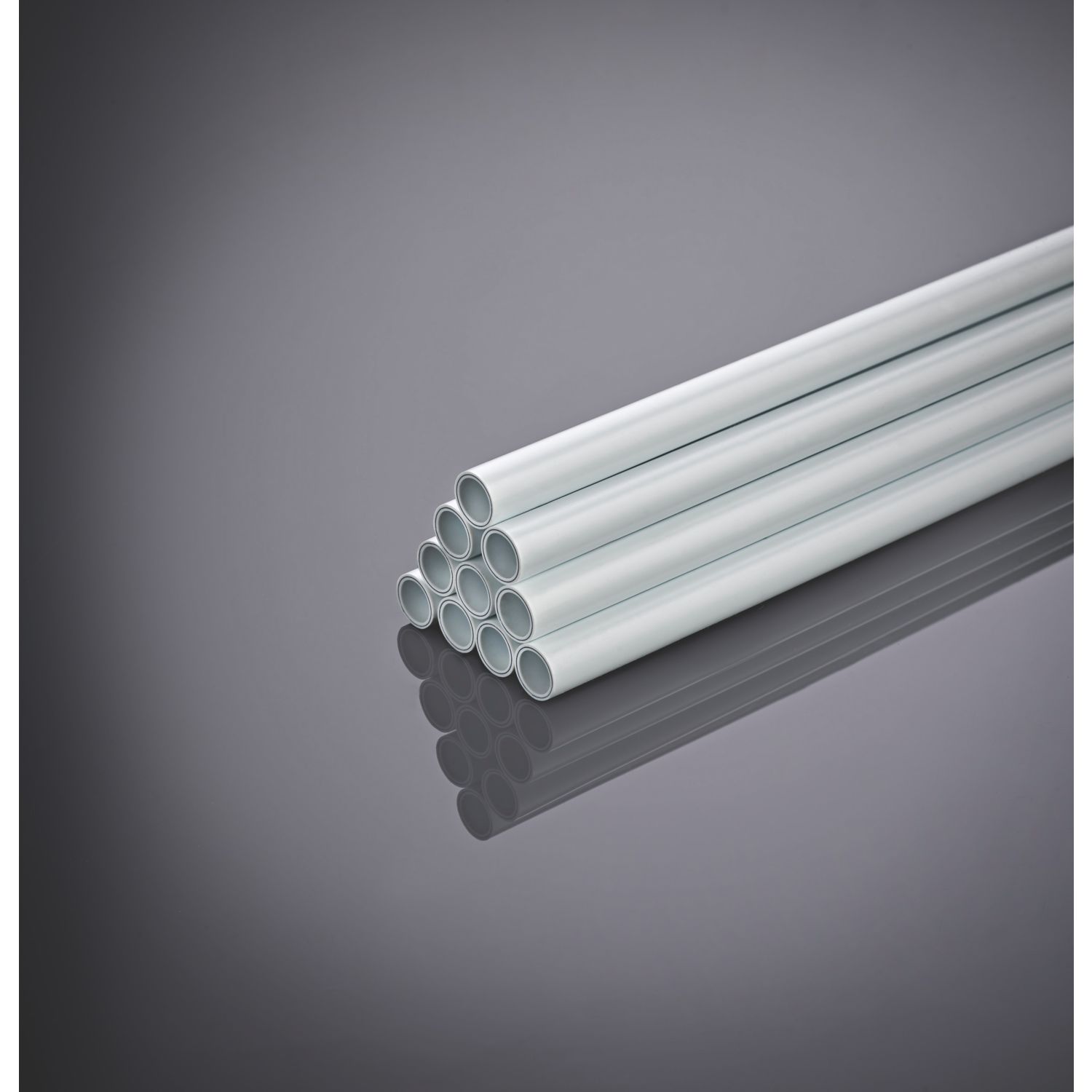 Flomasta Push-Fit PE-X Pipes 15mm x 2m White 10 Pack (61275)