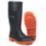 Dunlop Acifort Size 10  Black Steel Toe Cap Safety Wellies