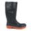 Dunlop Acifort Size 10  Black Steel Toe Cap Safety Wellies
