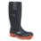 Dunlop Acifort Size 10  Black Steel Toe Cap Safety Wellies