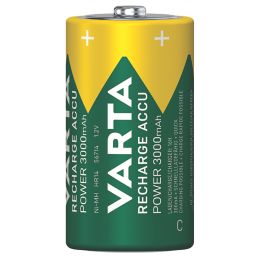 Varta Ready2Use Rechargeable C Batteries 2 Pack