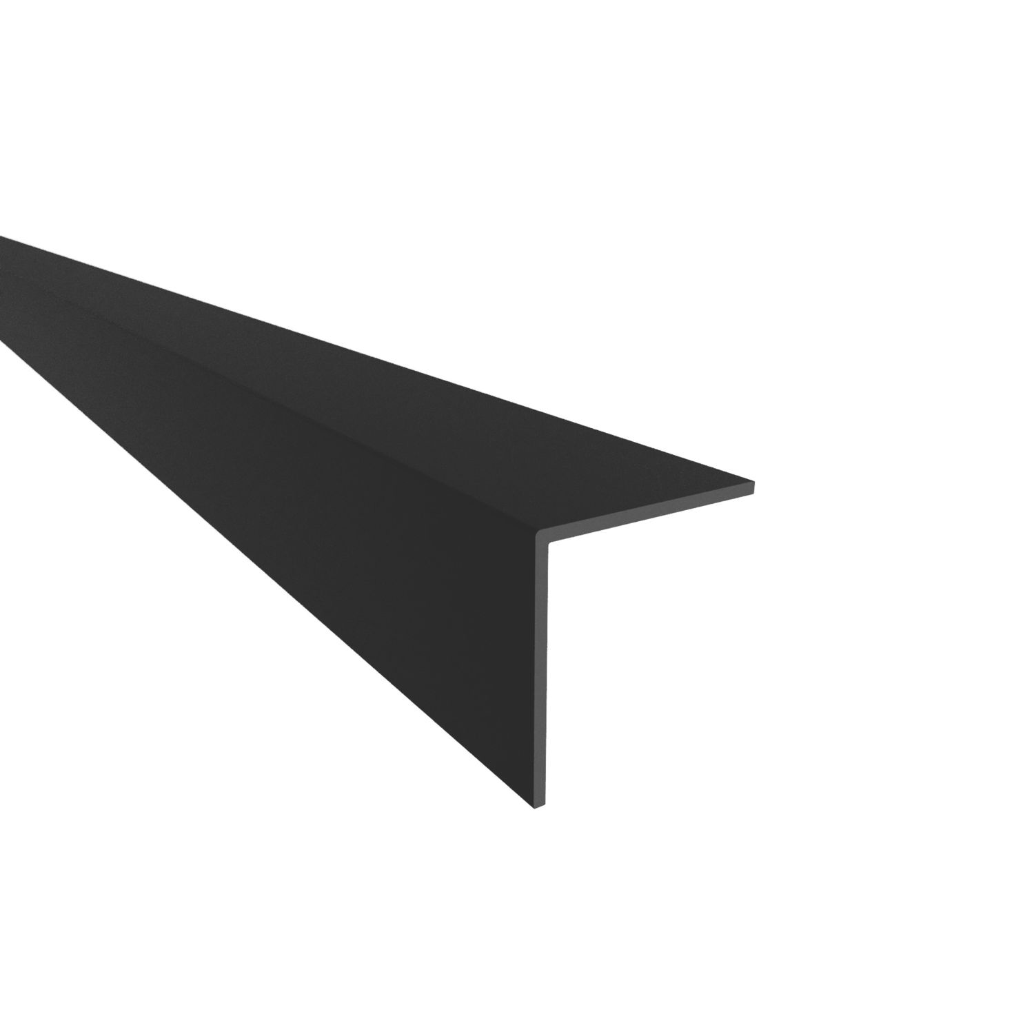 Rothley Matt Black Corner Profiles 2.5m x 20mm x 20mm 3 Pack (612AF)