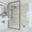 Multipanel Unlipped Bathroom Waterproof Wall Panel  Gloss Antique Marble 2400mm x 1200mm x 11mm