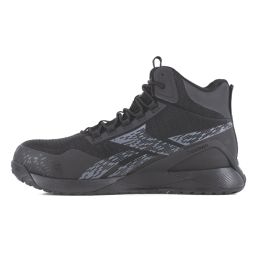 Reebok Nano X1 Adventure Size 9  Black Water-Resistant  Safety Trainer Boots